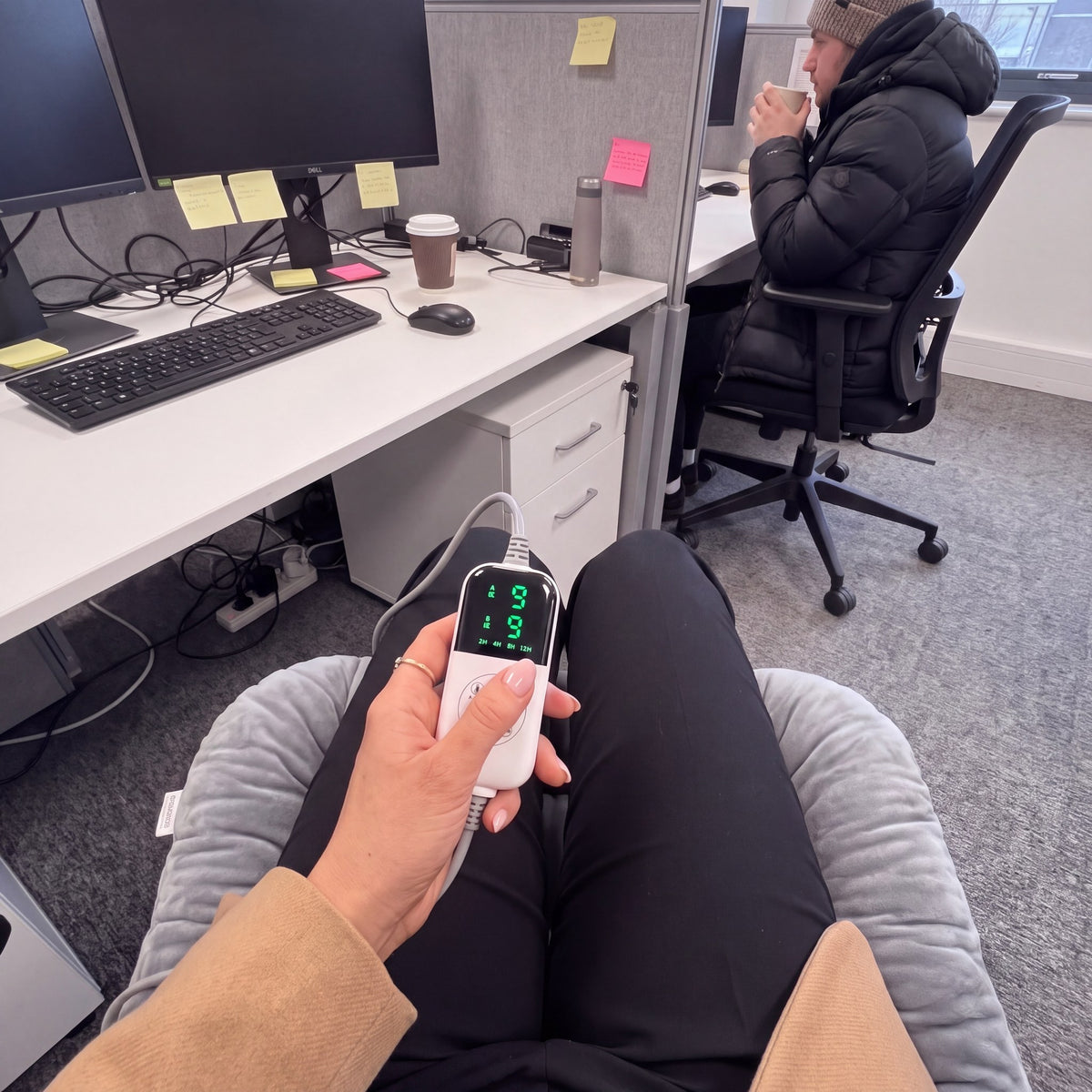 CozyDesk™ Heated Chair Cushion